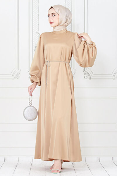 Sevitli Abiye Elbise