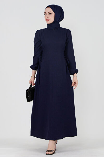 Sevitli Tesettür Elbise