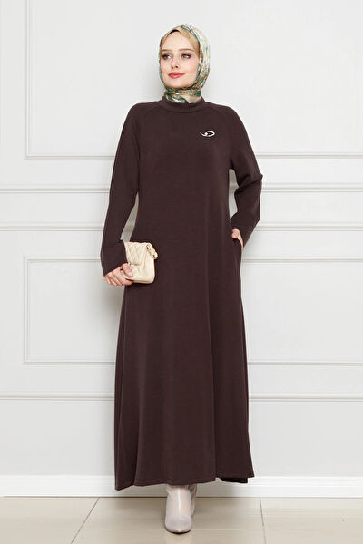 Sevitli Tesettür Elbise