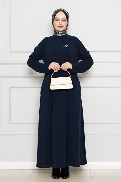 Sevitli Tesettür Elbise