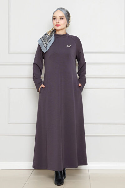 Sevitli Tesettür Elbise