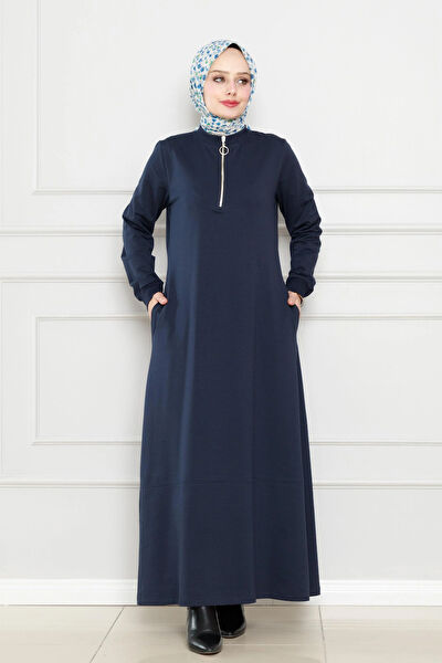 Sevitli Tesettür Elbise