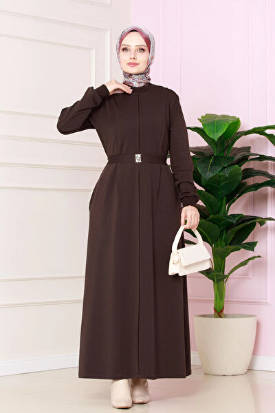 Sevitli Tesettür Elbise