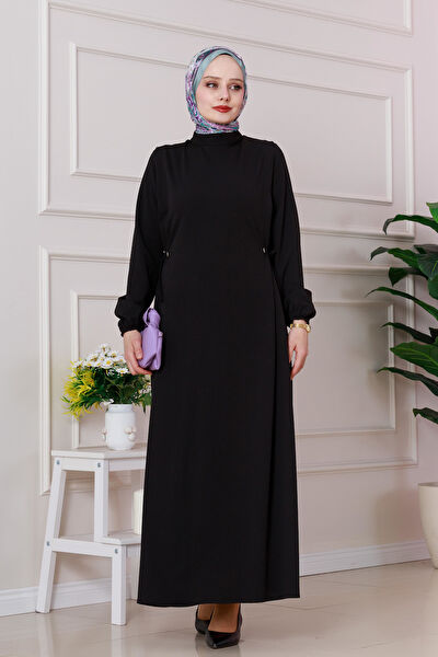 Sevitli Tesettür Elbise