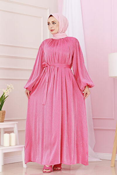 Sevitli Abiye Elbise