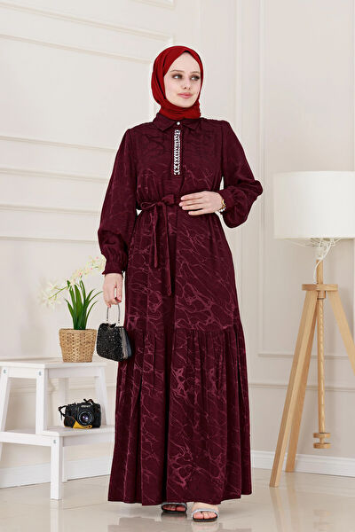 Sevitli Abiye Elbise