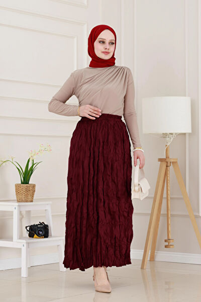 Sevitli Tesettür Etek