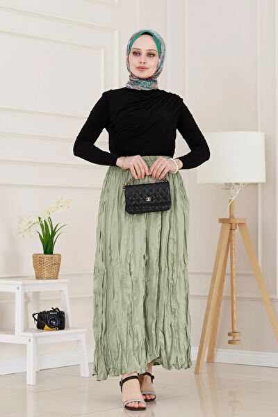 Sevitli Tesettür Etek