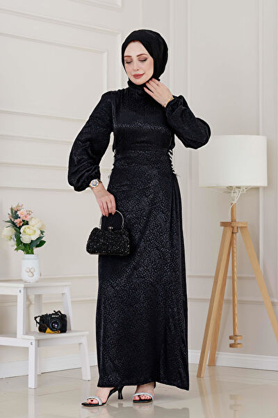 Sevitli Abiye Elbise