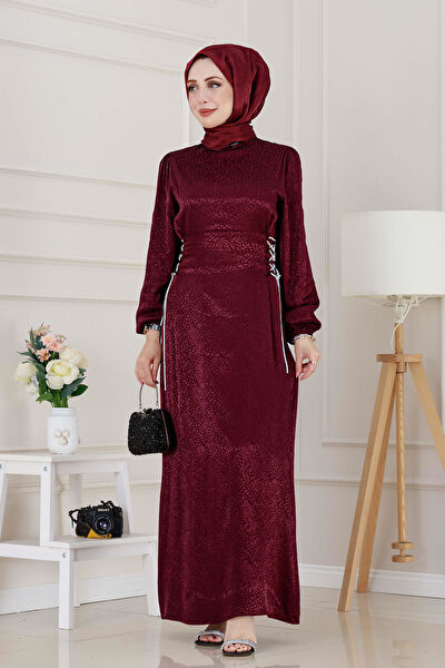 Sevitli Abiye Elbise