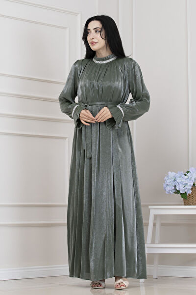 Sevitli Abiye Elbise