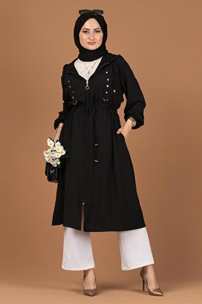 Sevitli Tesettür Elbise