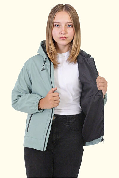 Freemen Kız Çocuk Trençkot, Yağmurluk