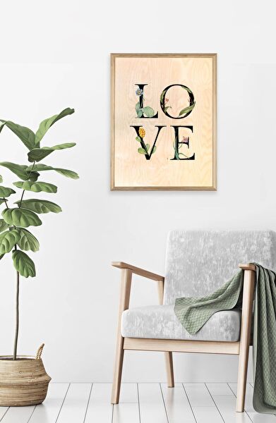 Deriderim Ahşap Tablo