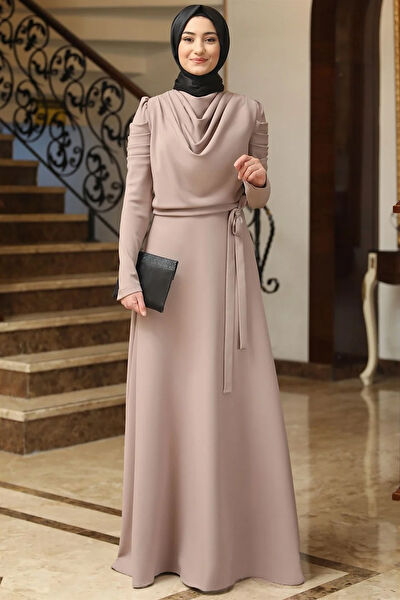 Modapodyum Tesettür Elbise