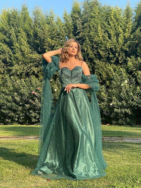 Kaleiçi Yıldızlar Abiye Elbise