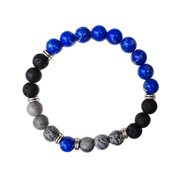 Pier Gümüş Erkek Bileklik