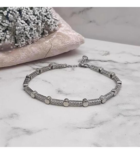 Pier Gümüş Bileklik