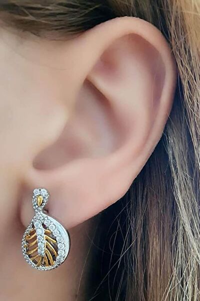 Oseshop Altın Küpe