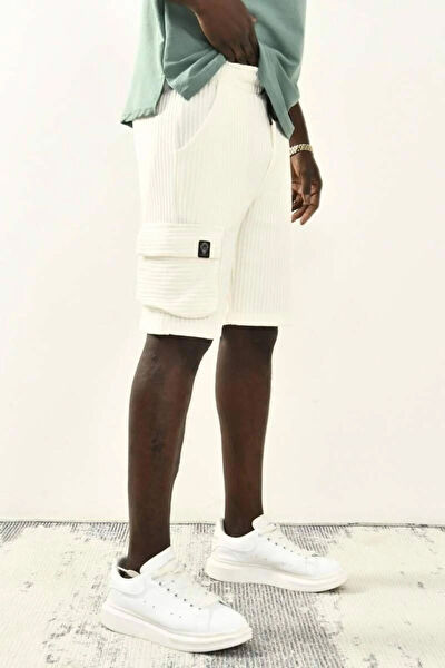 DAVID&GERENZO Erkek Şort, Bermuda, Kapri