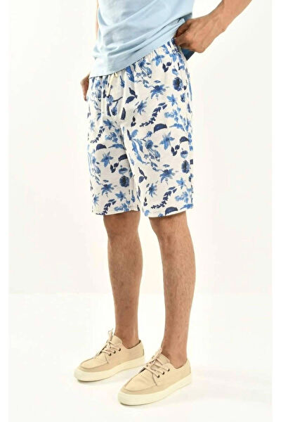 DAVID&GERENZO Erkek Şort, Bermuda, Kapri