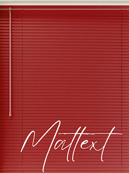 mattext Jaluzi Perde