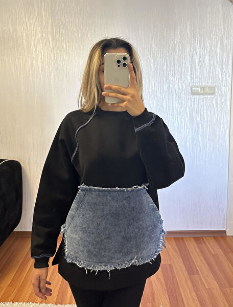 SHİNE & STYLE Kadın Sweatshirt