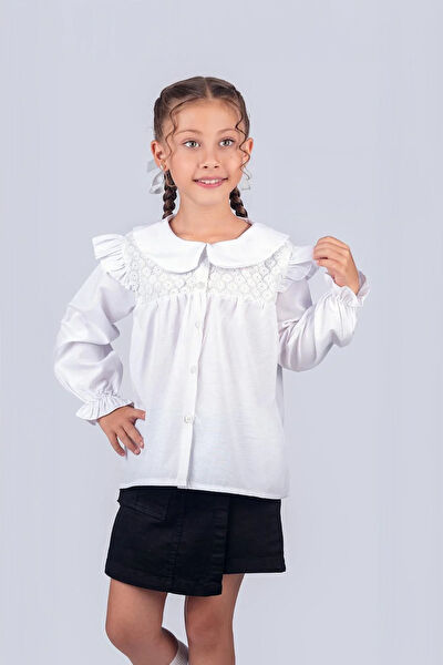 Trend Baby Kids Kız Çocuk Gömlek