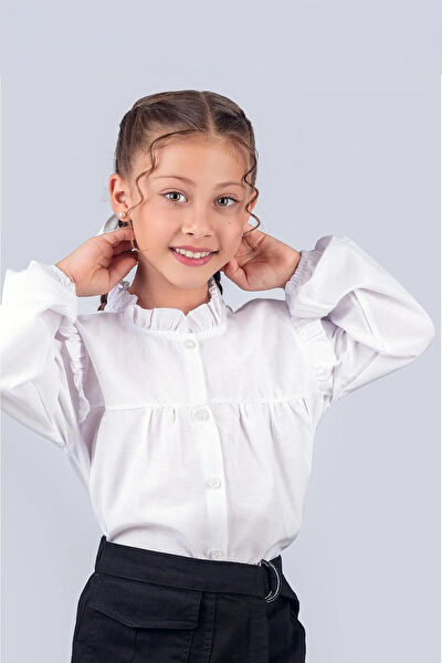 Trend Baby Kids Kız Çocuk Gömlek