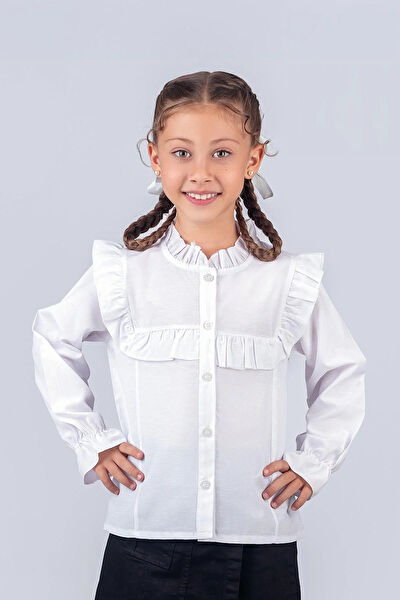 Trend Baby Kids Kız Çocuk Gömlek