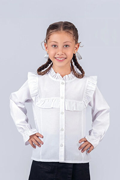 Trend Baby Kids Kız Çocuk Gömlek