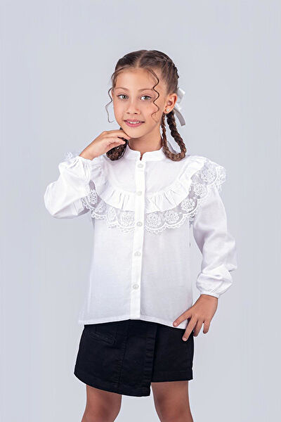 Trend Baby Kids Kız Çocuk Gömlek
