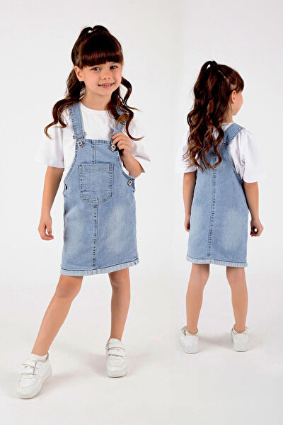 Trend Baby Kids Kız Çocuk Salopet