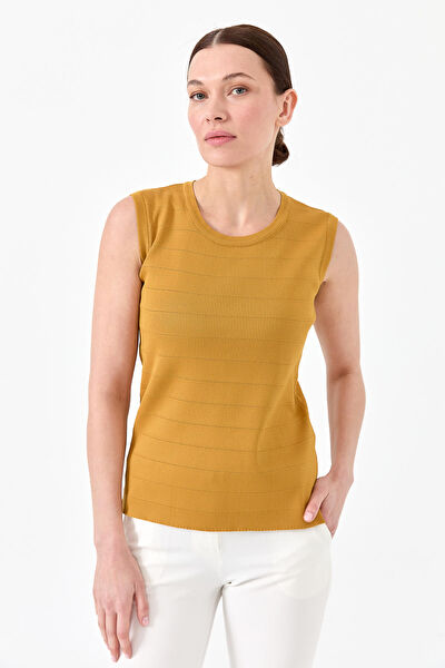 Desen Triko Kadın Tişört