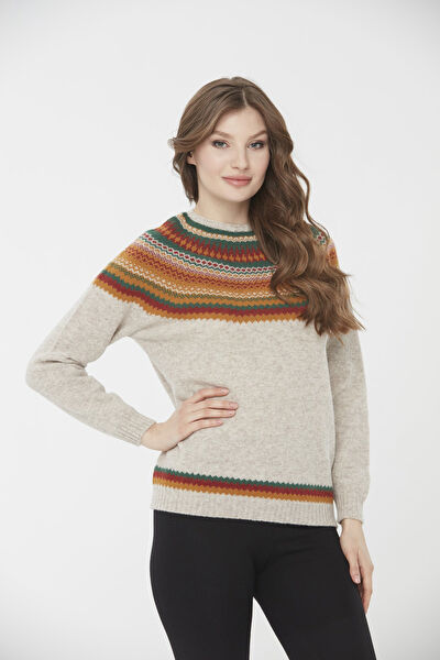 Desen Triko Kadın Triko, Kazak