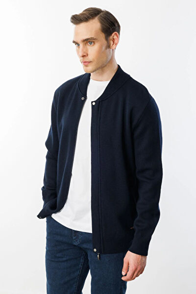 Desen Triko Erkek Ceket