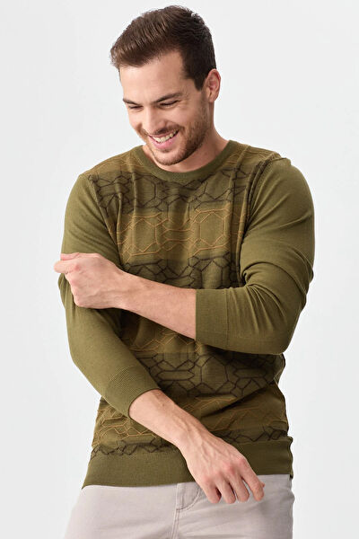 Desen Triko Erkek Triko, Kazak