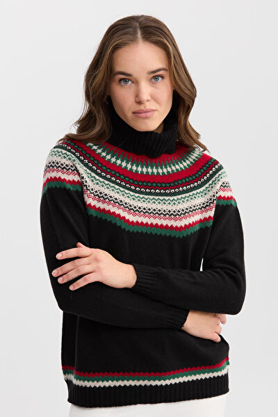 Desen Triko Kadın Triko, Kazak