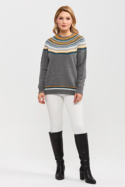 Desen Triko Kadın Triko, Kazak