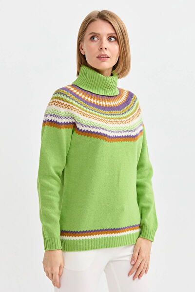 Desen Triko Kadın Triko, Kazak