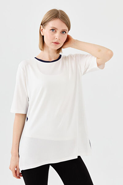 Desen Triko Kadın Tişört