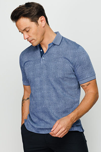 Desen Triko Erkek Tişört