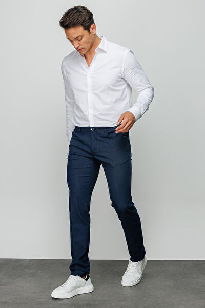 Desen Triko Erkek Pantolon