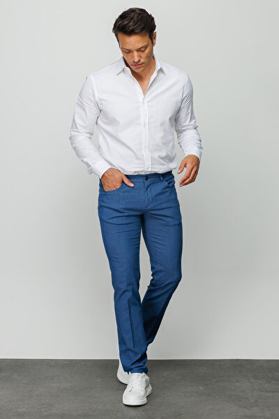 Desen Triko Erkek Pantolon