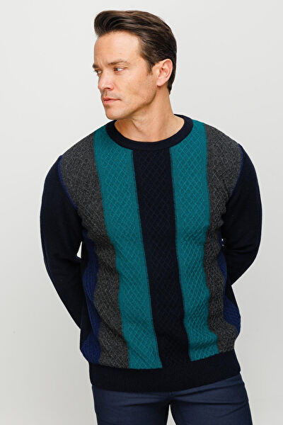 Desen Triko Erkek Triko, Kazak