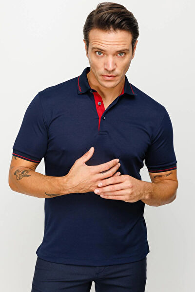 Desen Triko Erkek Tişört