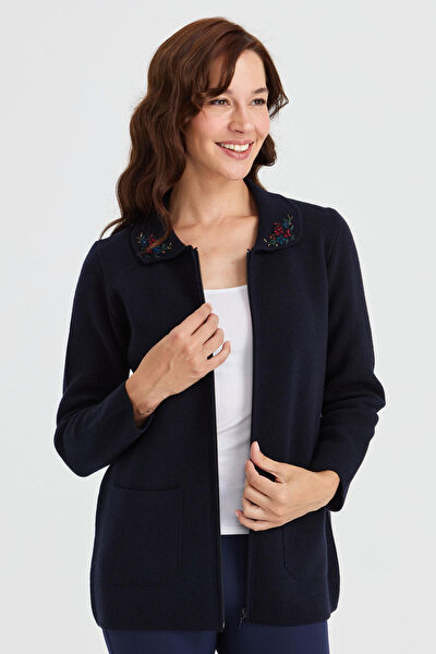 Desen Triko Günlük Hırka