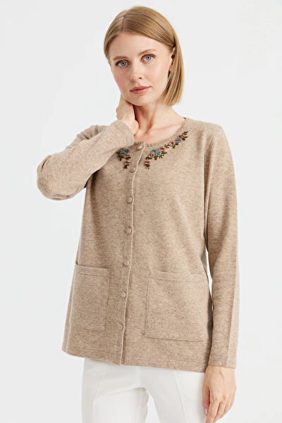 Desen Triko Günlük Hırka