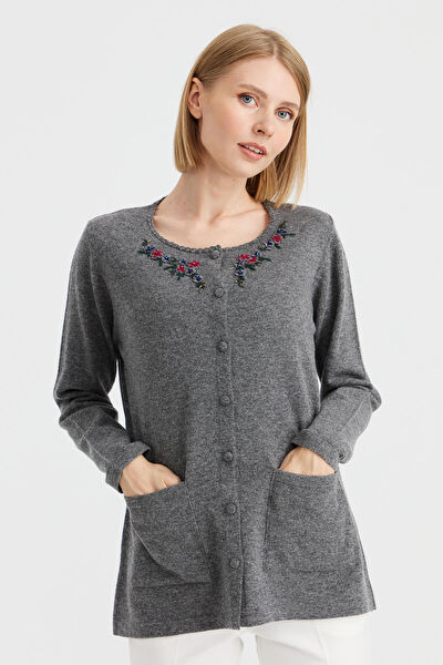 Desen Triko Günlük Hırka