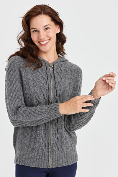 Desen Triko Günlük Hırka